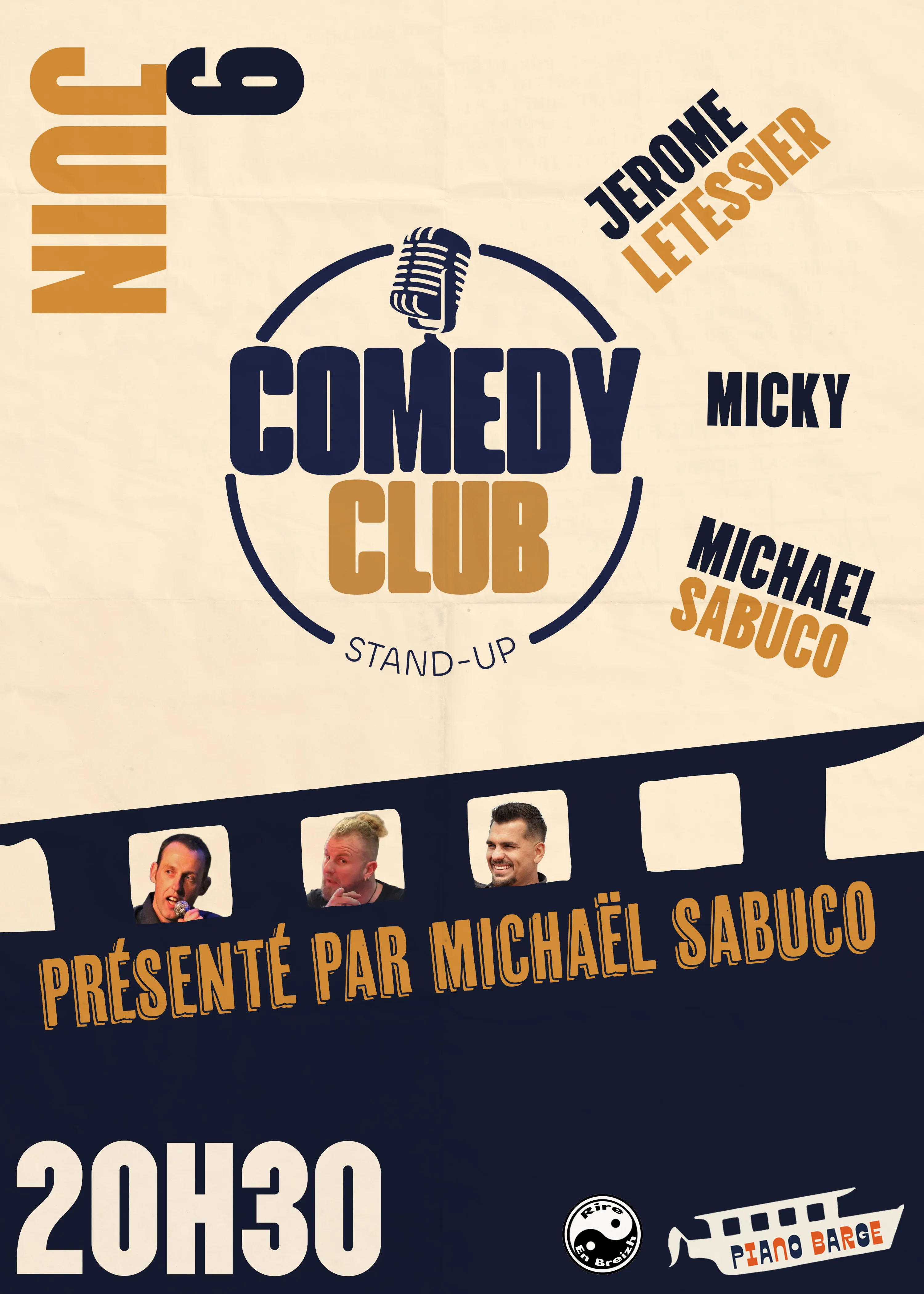 Affiche Comedy Club